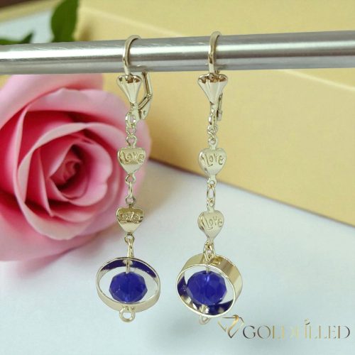 Goldfilled Antialérgico Pendientes 54 mm color 14K