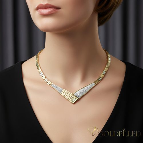 Goldfilled Antialérgico Gargantilla 45 cm/6-16 mm 14K Multicolor color