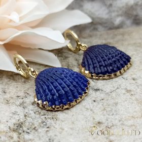 Goldfilled Antialérgico Pendientes 25 mm color 14K	