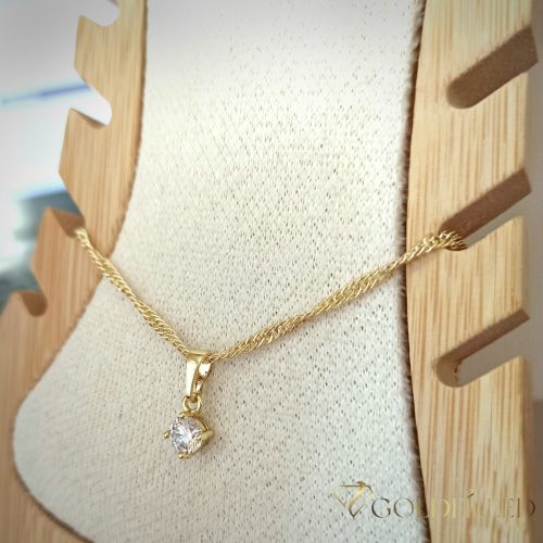 Goldfilled Tobillera 27 cm/2 mm color 14K