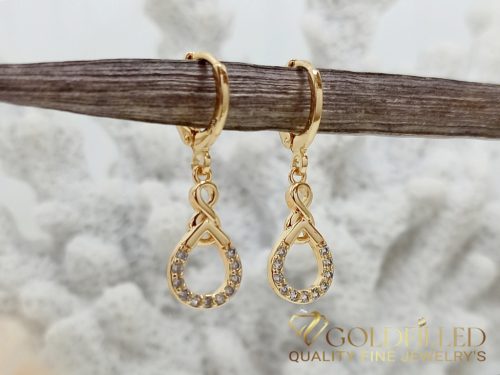 Goldfilled Antialérgico Pendientes 32 mm	