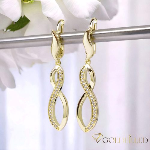 Goldfilled Antialérgico Pendientes 50 mm color 14K