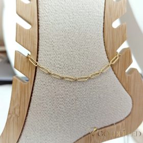 Goldfilled Tobillera 27 cm/3 mm color 14K